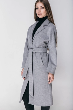 Пальто женское длинное с поясом Nexx
