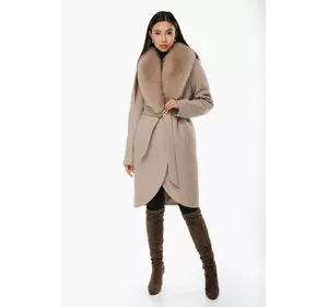 Зимнее женственное пальто-тюльпан Nexx